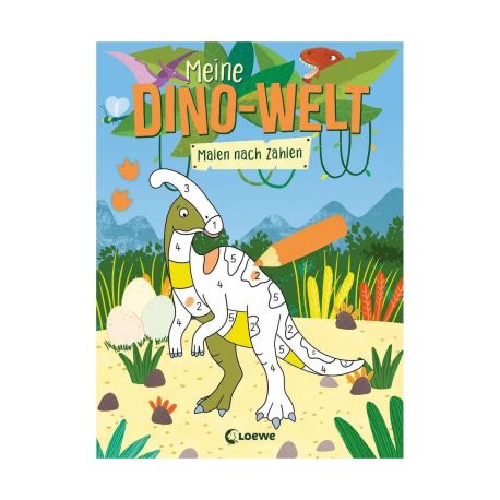Meine Dino-Welt - Malen nach Zahlen