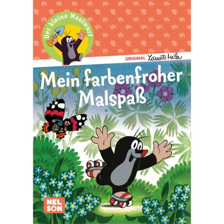 Der kleine Maulwurf: Mein farbenfroher Malspaß