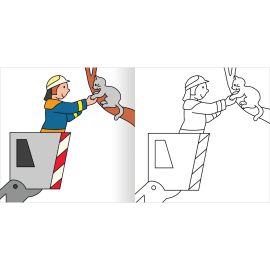 Mein erstes dickes Malbuch ab 2 – Polizei   Feuerwehr