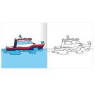 Mein erstes dickes Malbuch ab 2 – Polizei   Feuerwehr