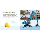 Hör mal rein, wer kann das sein? Bagger bei der Arbeit