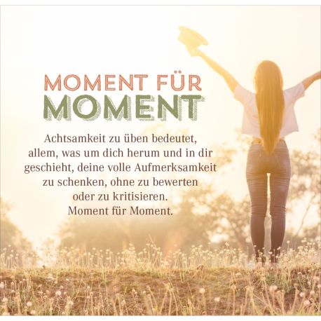 Nimm dir Zeit für Achtsamkeit