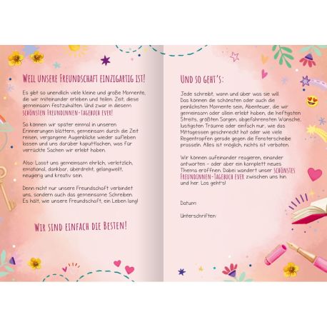 Wir sind die Besten! Das schönste Freundinnen-Tagebuch ever