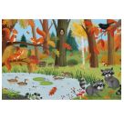 Schmidt Spiele Kinderpuzzle 3x24Teile Wald   Wiesentiere