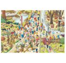 Schmidt Spiele Kinderpuzzle 3x48Teile Spaß im Zoo