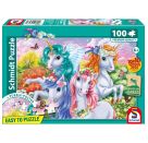 Schmidt Spiele Kinderpuzzle 100 Teile Einhorn-Schnappschuss
