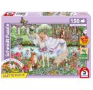 Schmidt Spiele Kinderpuzzle 150 Teile Einhornprinzessin