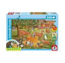Schmidt Spiele Kinderpuzzle 200 Teile Tierpicknick