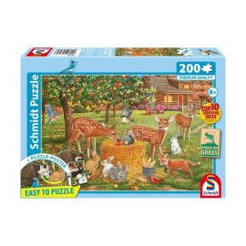 Schmidt Spiele Kinderpuzzle 200 Teile Tierpicknick
