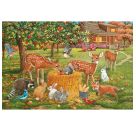 Schmidt Spiele Kinderpuzzle 200 Teile Tierpicknick