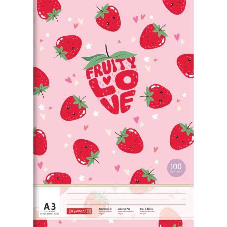 Fruity Love A3 Zeichenblock