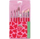 Fruity Love Schulpinsel-Set