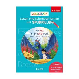 Leselöwen - Lesen und schreiben lernen mit Spurrillen - Notfall im Drachenpark
