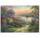 Schmidt Spiele Puzzle 1000 Teile Hafen in Neuengland