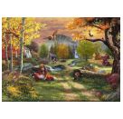 Schmidt Spiele Puzzle 1000 Teile Disney, Fox and Hound
