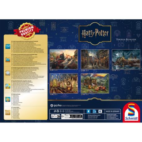 Schmidt Spiele Puzzle 1000 Teile Warner, Wizarding World, Harry Potter, Hagrids Hut