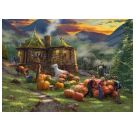 Schmidt Spiele Puzzle 1000 Teile Warner, Wizarding World, Harry Potter, Hagrids Hut