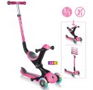 GLOBBER GO-UP DELUXE LIGHTS pink, mit Leuchtrollen