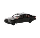 herpa - Mercedes-Benz 600 SEL V12 mit Brabus-Felgen, schwarz