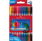 Doppelfasermaler Glitzer 10er