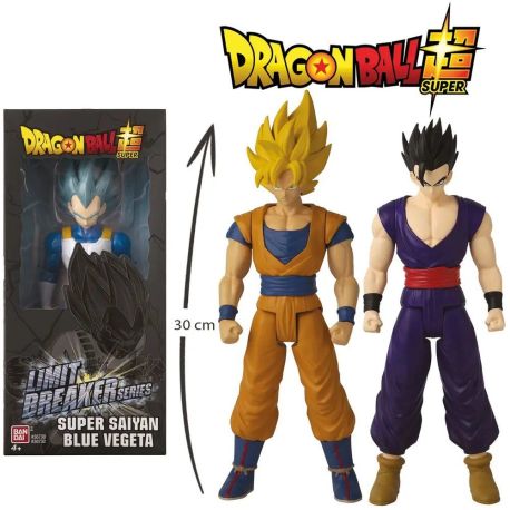 Bist Du Fan der Dragon Ball Super-Saga? Sammeln Sie die riesigen Dragon Ball Limit Breaker-Figuren. Sie sind 30 cm gro