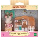 EPOCH Sylvanian Families 5015 Schokoladenhasen Bruder mit Waschraum