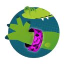 CLASS-6 Snap-Armband reflektierend, 4-fach sortiert Dieses Snap-Armband ist zugleich Spielspaß und R