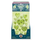 CLASS-6 Sticker reflektierend, 4-fach sortiert Jedes Set enthält 9–15 reflektierende Sticker in vers