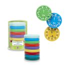 CLASS-6 Rechen-Zahlenräder +/-, 9-teilig Interaktives Lernen kombiniert mit Spielspaß! Addiere oder