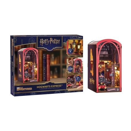 Tiny Adventures - Harry Potter Hogwarts Express , Handgefertigte Miniaturwelten zum Zusammenbauen
