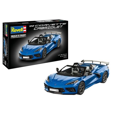 CORVETTE C8 Cabriolet, Revell Modellbausatz