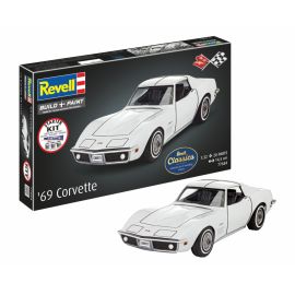 Starter Kit Corvette C3, Revell Modellbausatz mit Basiszubehör
