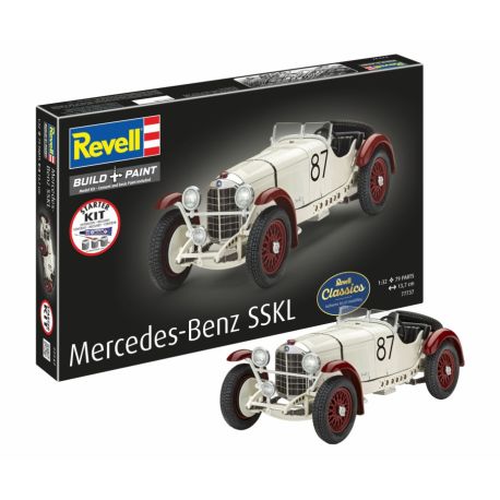 Starter Kit Mercedes-Benz SSKL, Revell Modellbausatz mit Basiszubehör
