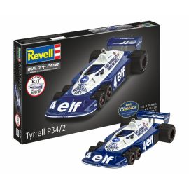 Starter Kit Tyrrell P34/2 6-Wheeler, Revell Modellbausatz mit Basiszubehör