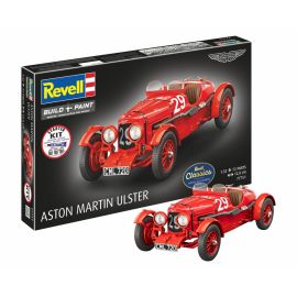 Starter Kit Aston Martin Ulster, Revell Modellbausatz mit Basiszubehör