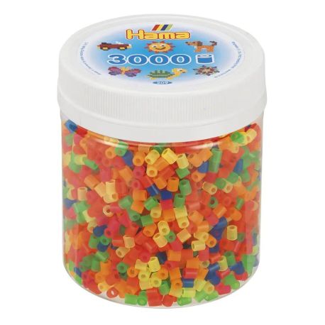 Dose mit 3000 Perl. neonmix.