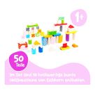 Color, Holzbausteine