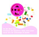 Color, Holzbausteine