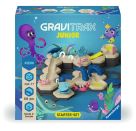 Ravensburger GraviTrax Junior Starter-Set S Ocean - Erweiterbare Kugelbahn für Kinder, Murmelbahn aus umweltfreundlich