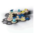 Ravensburger GraviTrax Junior Starter-Set S Ocean - Erweiterbare Kugelbahn für Kinder, Murmelbahn aus umweltfreundlich