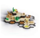 Ravensburger GraviTrax Junior Starter-Set S Desert - Erweiterbare Kugelbahn für Kinder, Murmelbahn aus umweltfreundlic