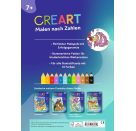Ravensburger CreArt Malen nach Zahlen ab 7: Im Meer, Malbuch, 24 Motive