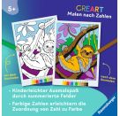 Ravensburger CreArt Malen nach Zahlen ab 5: Süße Tiere, Malbuch, 48 Motive
