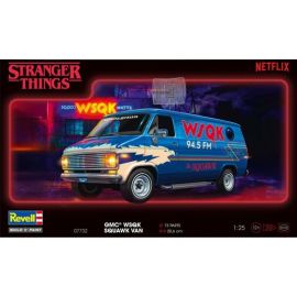 GMC® WSQK Squawk Van  Stranger Things, Revell Modellbausatz