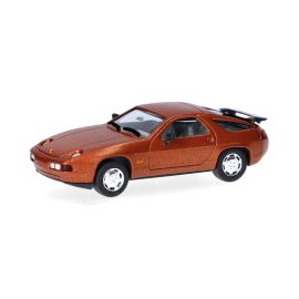 herpa - Porsche 928 S4, cognacbraun metallic