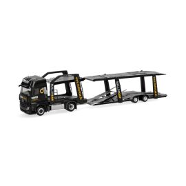 herpa - Mercedes-Benz Actros L 18 Gigaspace Autotransporter-Hängerzug Raven Logistic