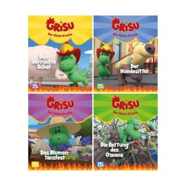 Nelson Mini-Bücher: Grisu - Der kleine Drache 1-4