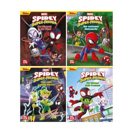 Nelson Mini-Bücher: Marvel Spidey und seine Super-Freunde 5-8