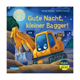 Maxi Pixi 485: Gute Nacht, kleiner Bagger!