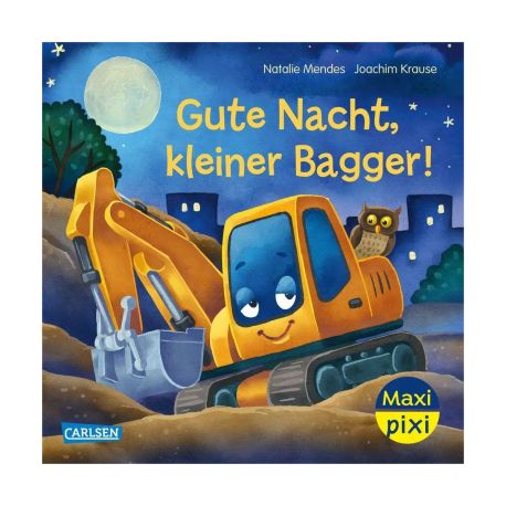 Maxi Pixi 485: Gute Nacht, kleiner Bagger!